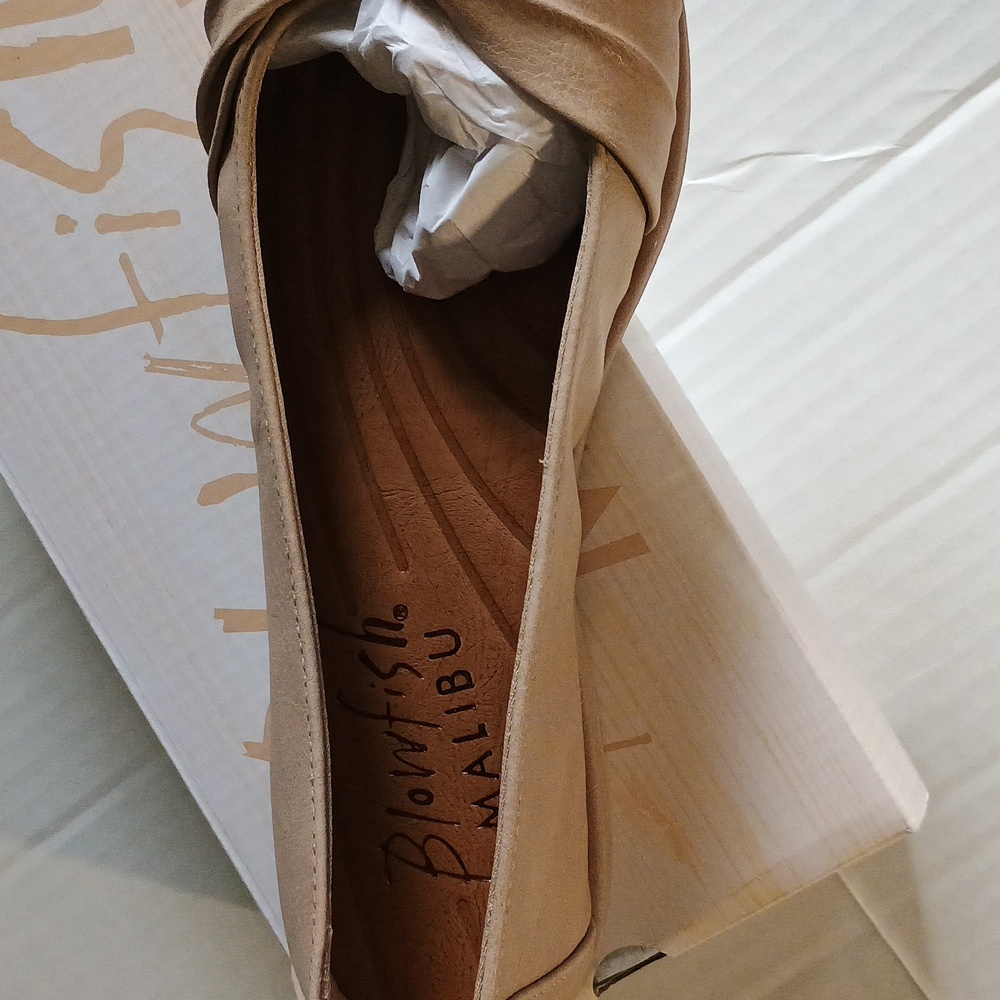 Blowfish Malibu, Emily , Sand Vintagesmo Flats Women's 10M - Picture 6 of 10